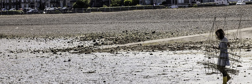 Syrian refugees in a camp