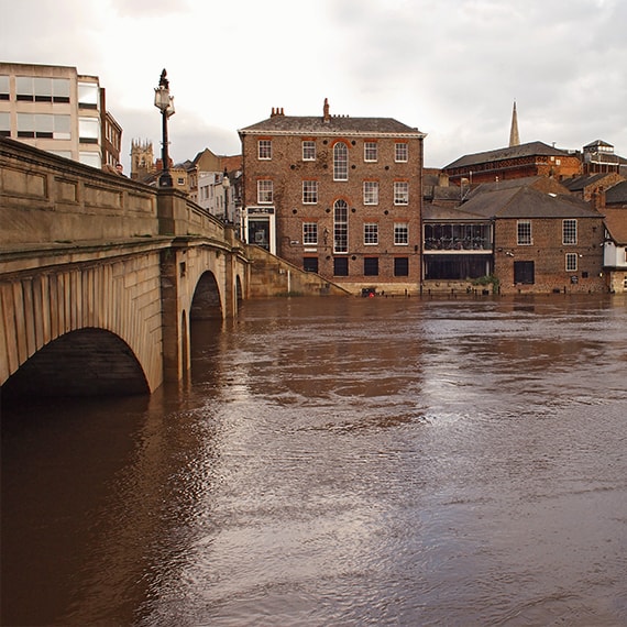 Flooding in York in 2015