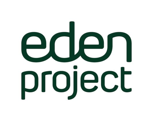 The logo of the Eden Project. 