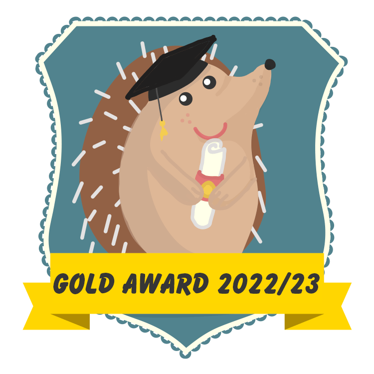 Hedgehog Friendly Campus badge