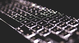 stock image of keyboard