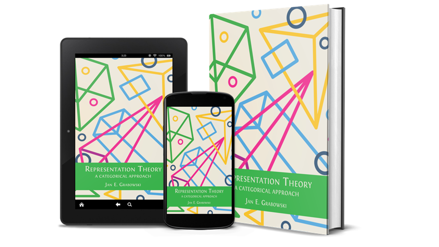 Image of the book cover. The cover is a series of shape outlines in different bright colours.