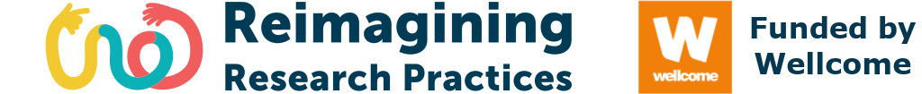Reimagining Research Practices and Wellcome Trust Logo. Funded by Wellcome.
